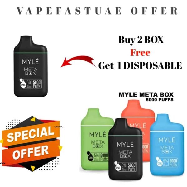 Myle meta box offer