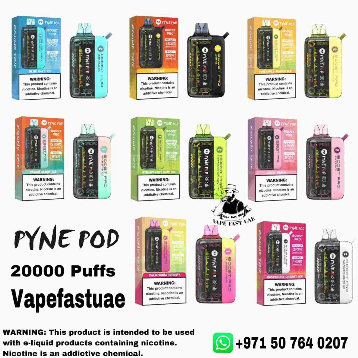 PYNE Pod Boost Pro 20000 Puffs