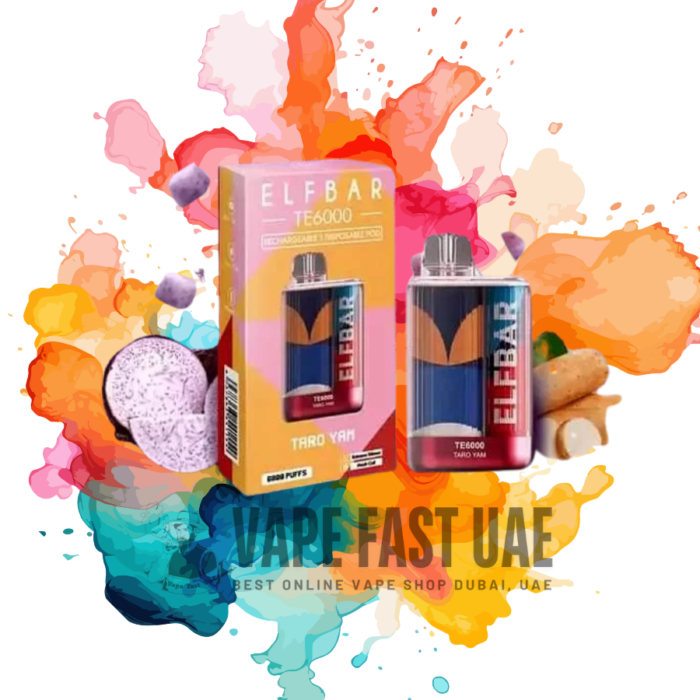 Elf Bar TE6000 Puffs Disposable Vape In Dubai, UAE