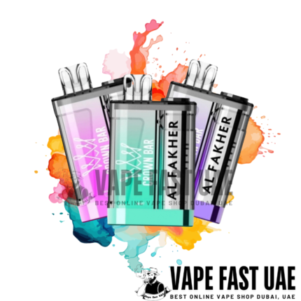 Al Fakher Crown Bar Crystal 9000 Puffs Vape in Dubai, UAE