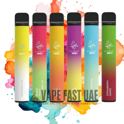 ELF Bar 2600 Puffs Disposable Vape in Dubai, UAE