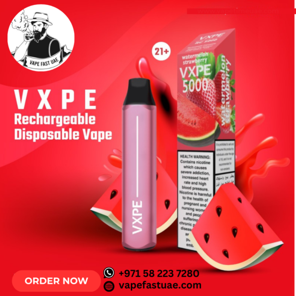 Best VXPE 5000 Puffs Disposable Vape Rechargeable in UAE