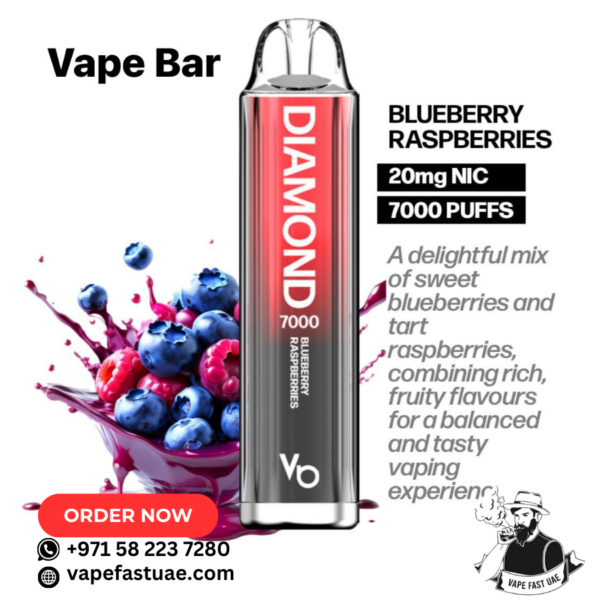 Best Vapes Bars Diamond 7000 Puffs Disposable Vape in UAE