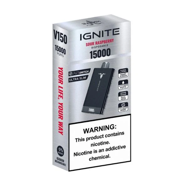 IGNITE V150 Disposable Vape – 1500 Puffs of Premium Flavor in UAE