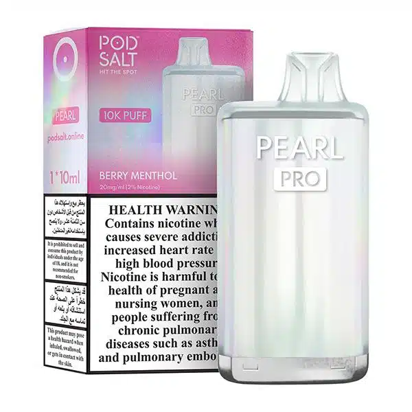 Pod Salt Pearl Pro 10000 Puffs Disposable Vape – Buy in Dubai, UAE