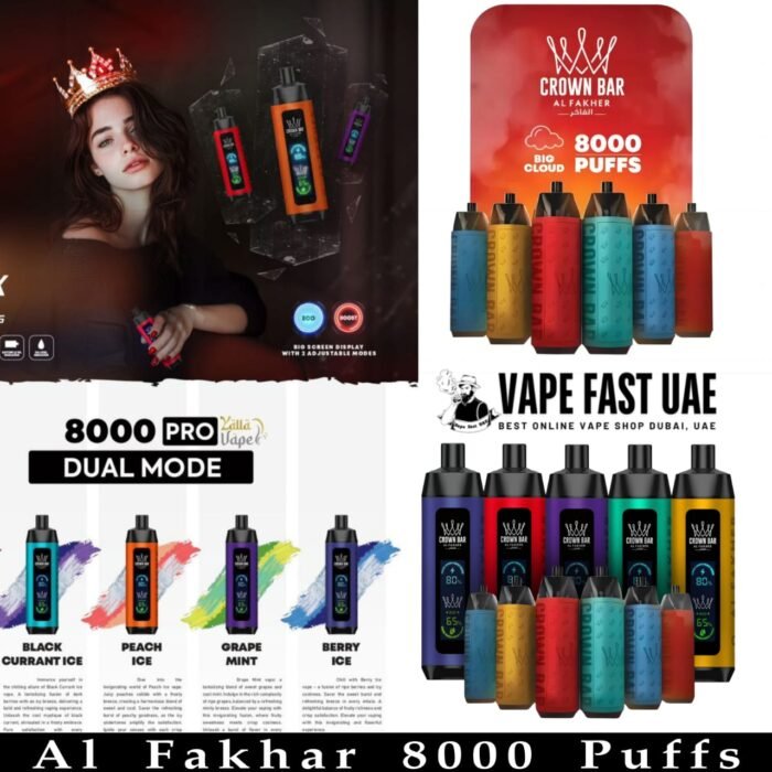 Al Fakher 8000 Puffs Disposable
