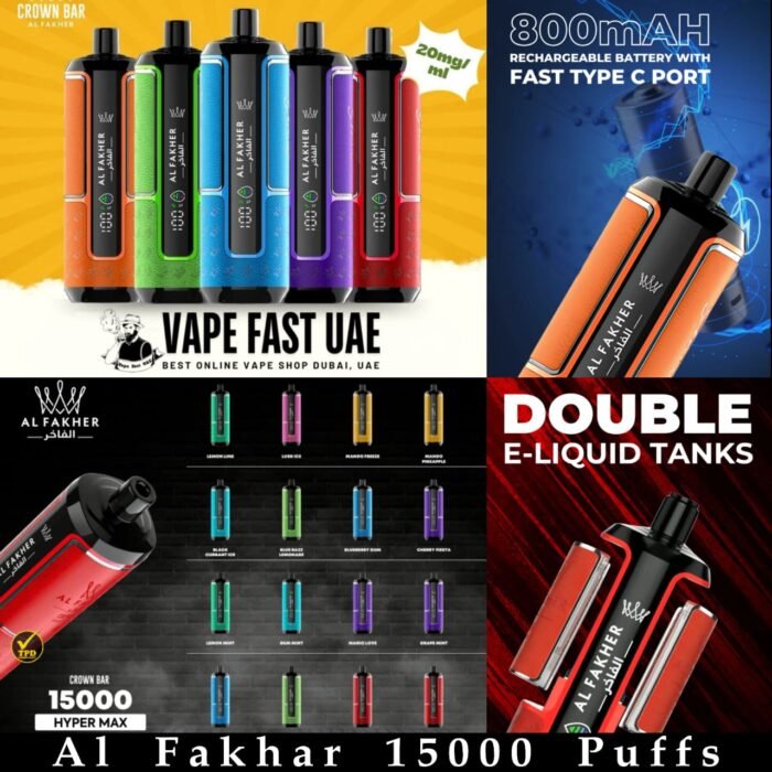 Al Fakher Crown Bar 15000 Puffs