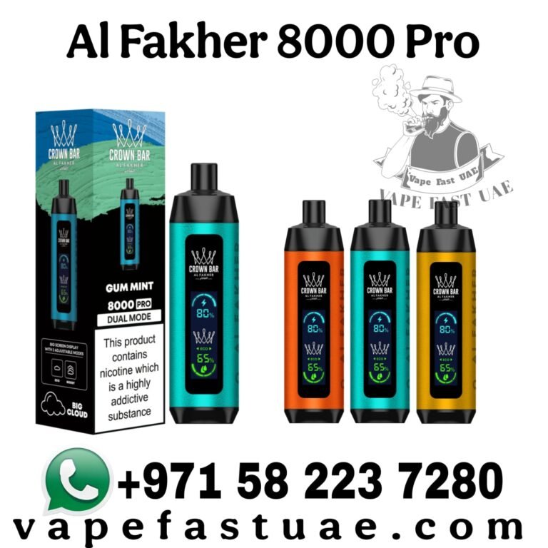 Al Fakher Crown Bar Pro 8000 Puffs