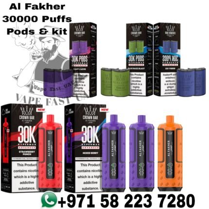 Al Fakher Crown Bar Hyper Max 30000 Puffs
