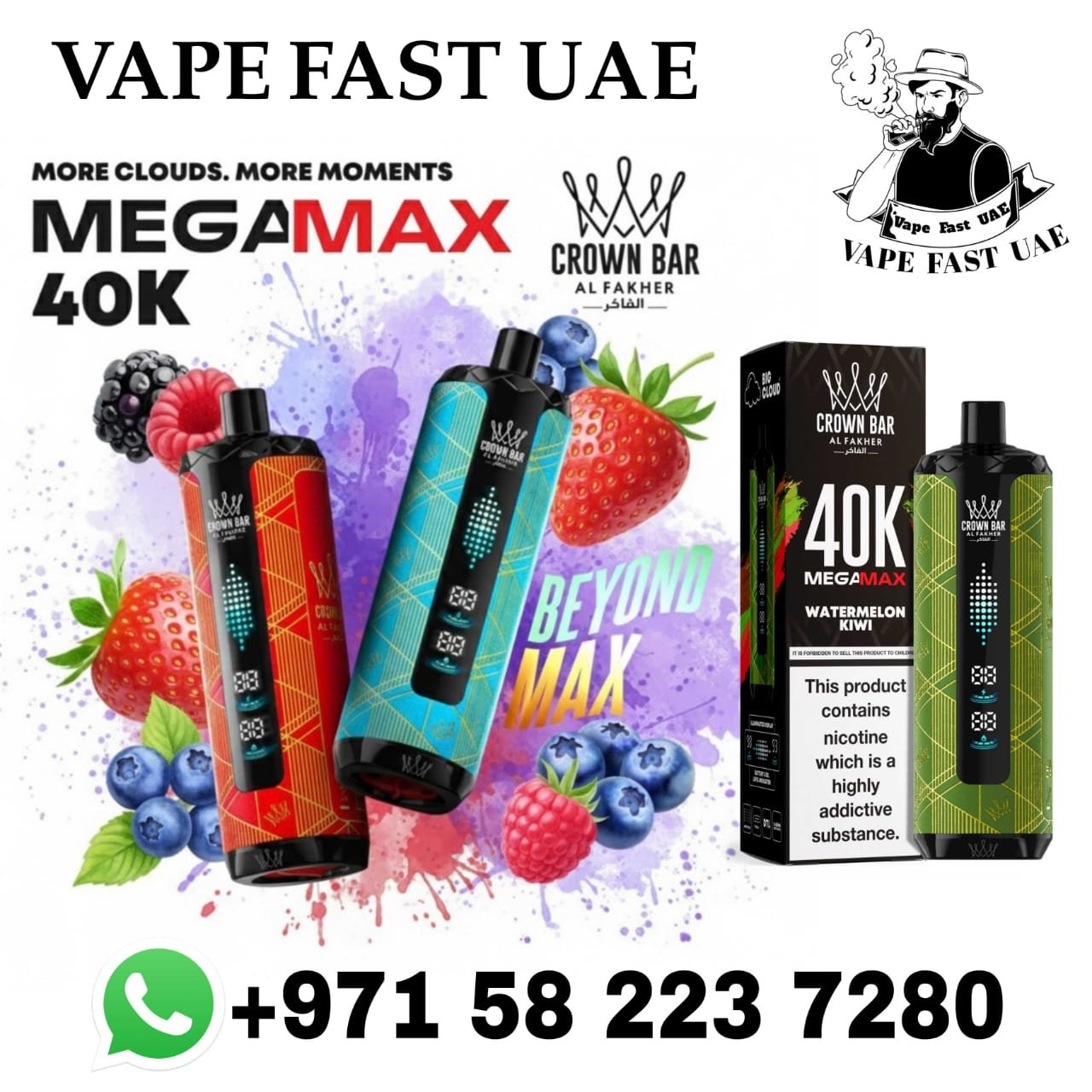 Al Fakher Mega Max 40000 Puffs