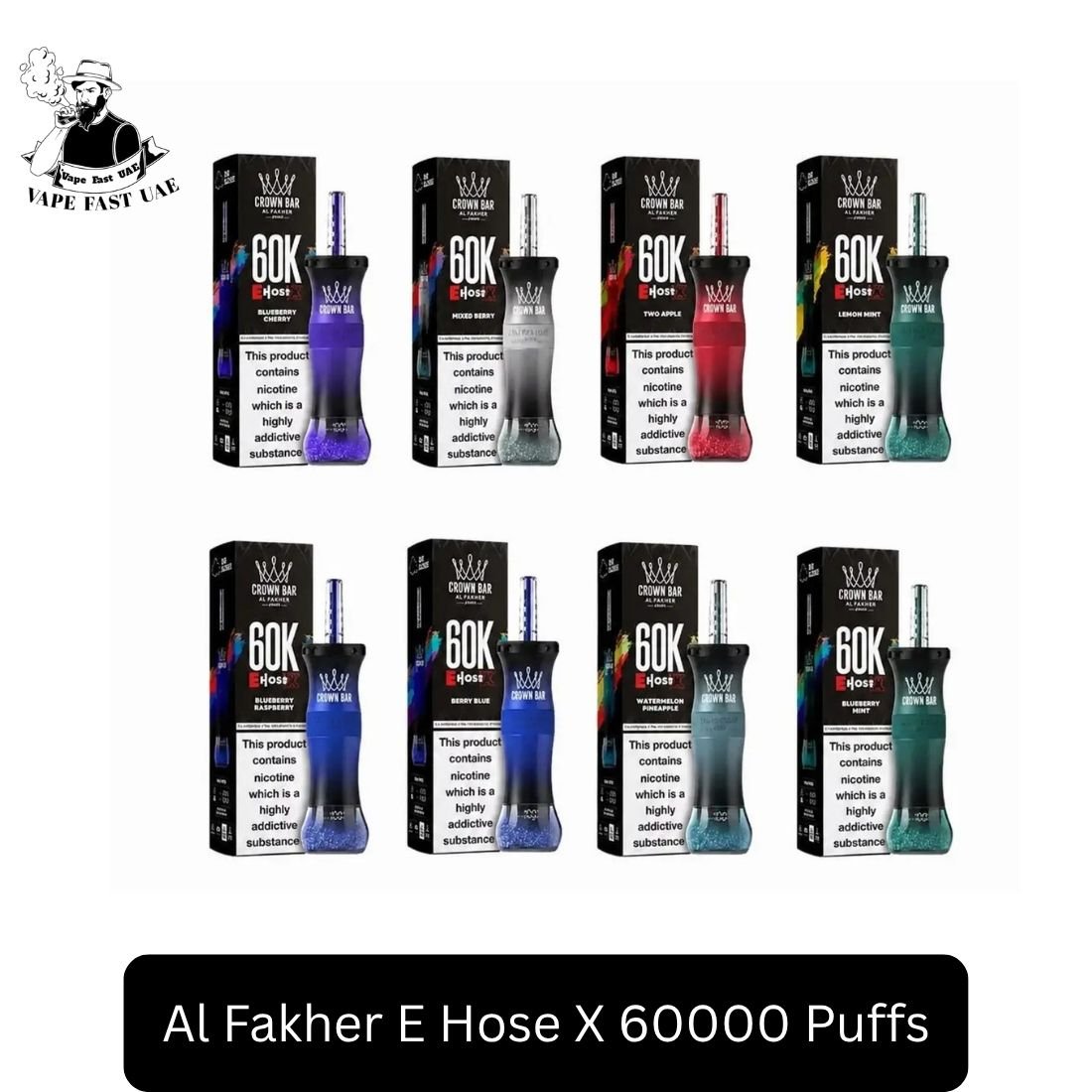 Al Fakher E Hose X 60000 Puffs Al Fakher E Hose X 60000 Puffs