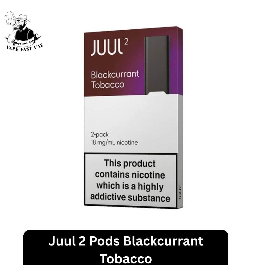 Juul 2 Pods Blackcurrant Tobacco Juul 2 Pods Blackcurrant Tobacco