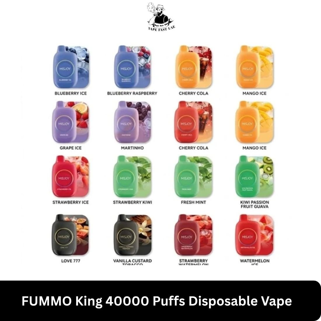 FUMMO King 40000 Puffs Disposable Vape Dubai FUMMO King 40000 Puffs