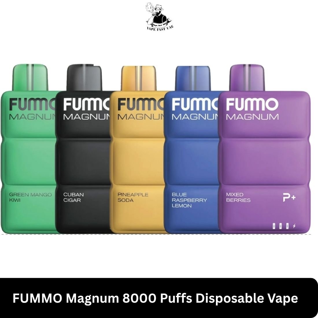 FUMMO Magnum 8000 Puffs Disposable Vape Dubai FUMMO Magnum 8000 Puffs