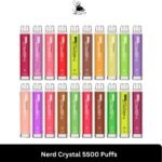Nerd Crystal 5500 Puffs