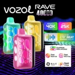 New VOZOL RAVE 40000 Puffs Disposable Vape - Image 2